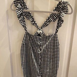 Madewell: Button-down Tank with Buffalo Plaid (8)